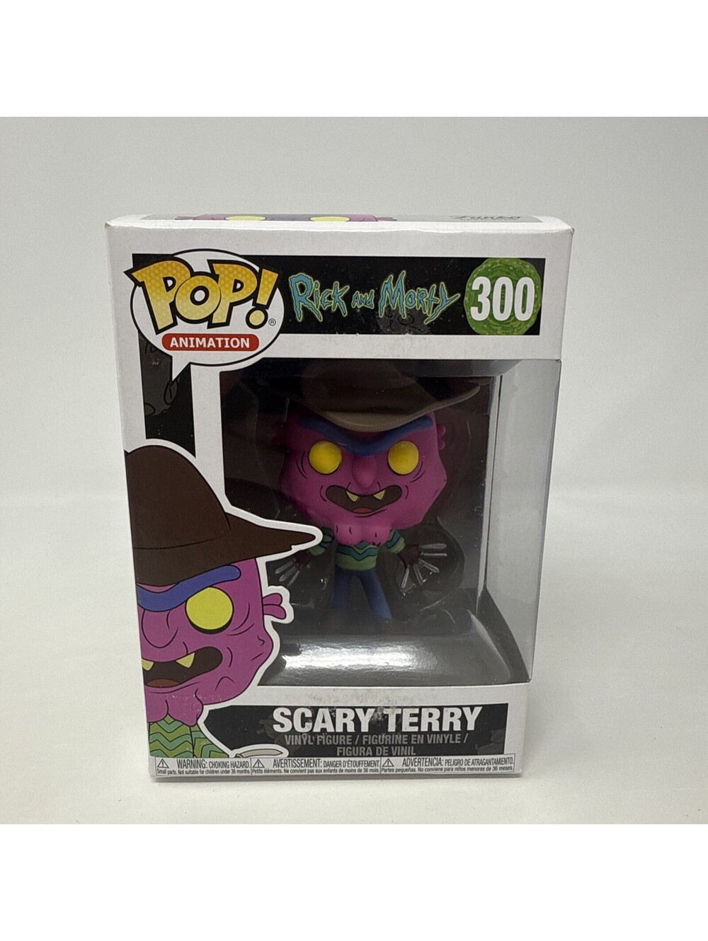Funko Pop! Animation: Rick and Morty Scary Terry #300 Vinyl Figure